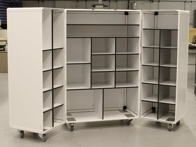 Flightcase Spares Storage
